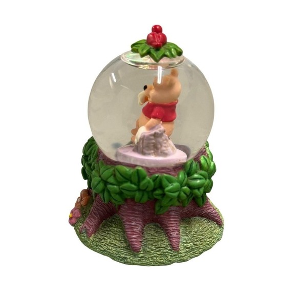 Disney Winnie the Pooh Tree Top Honey Hands Miniature Mini Snow Globe Figurine - Picture 2 of 11